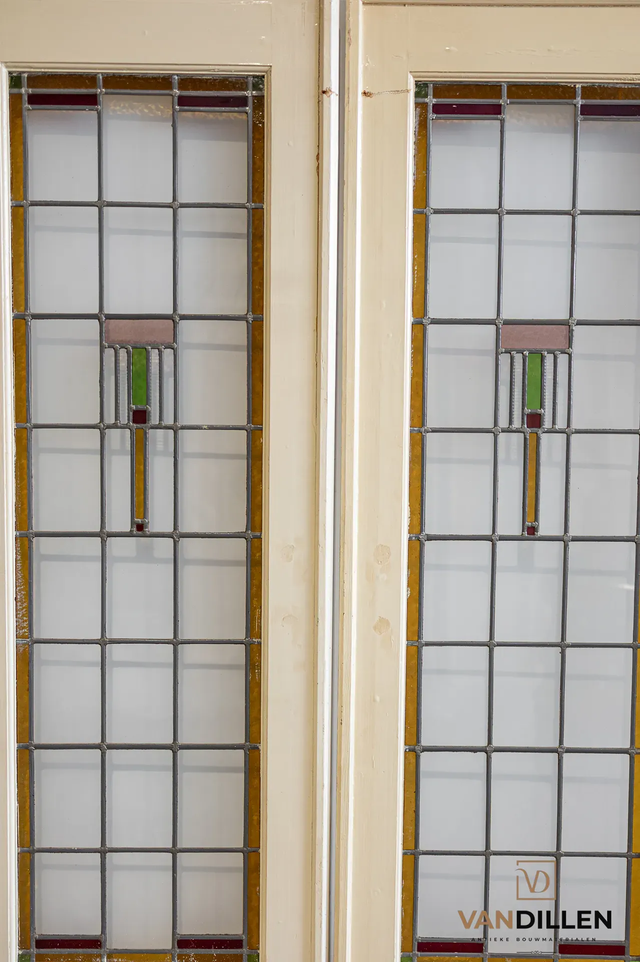 Nr 99 Oude Ensuite Deuren Glas In Lood