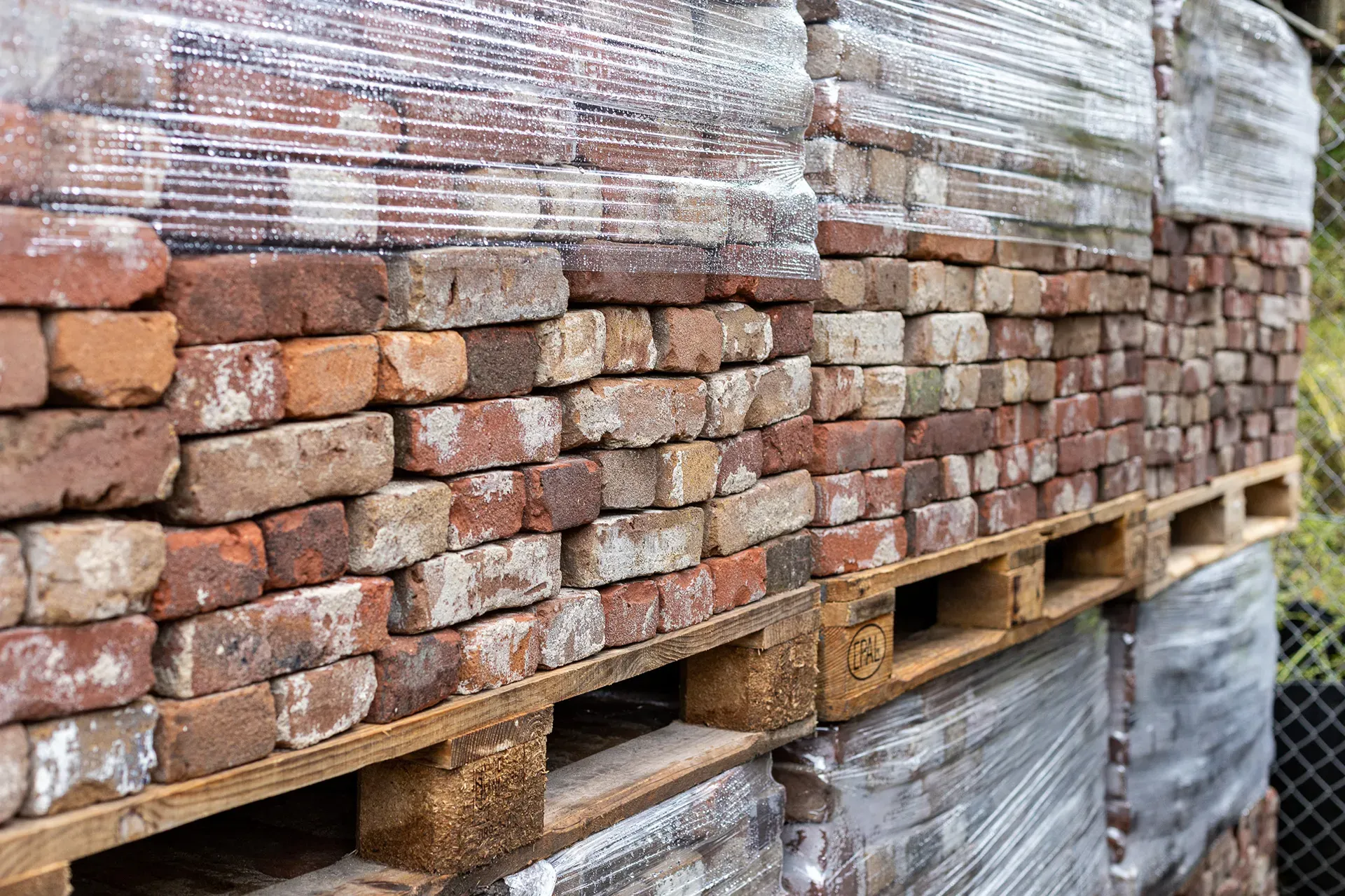 Old bricks from the early 1900s