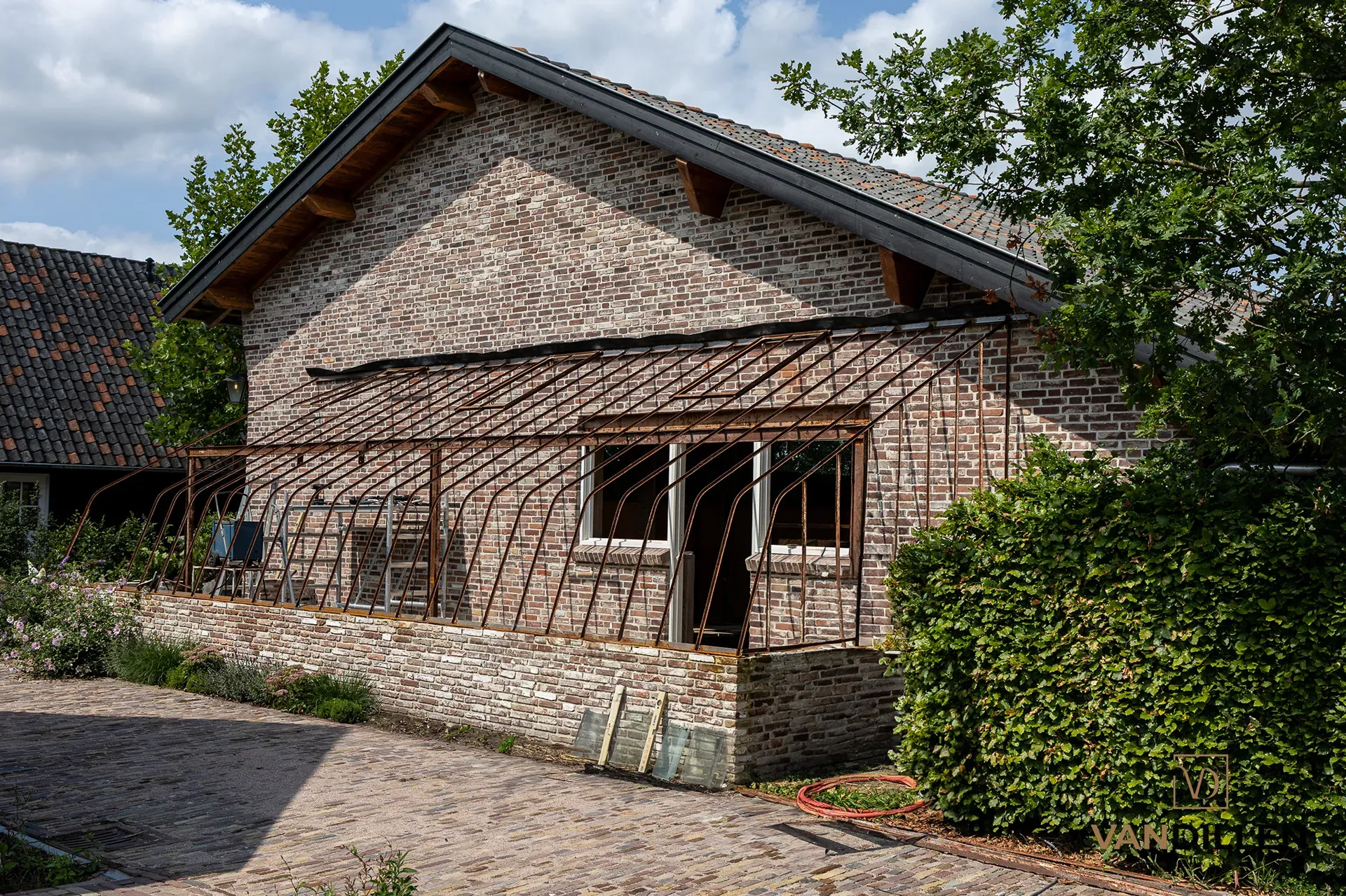 Reclaimed building materials in Bolsward