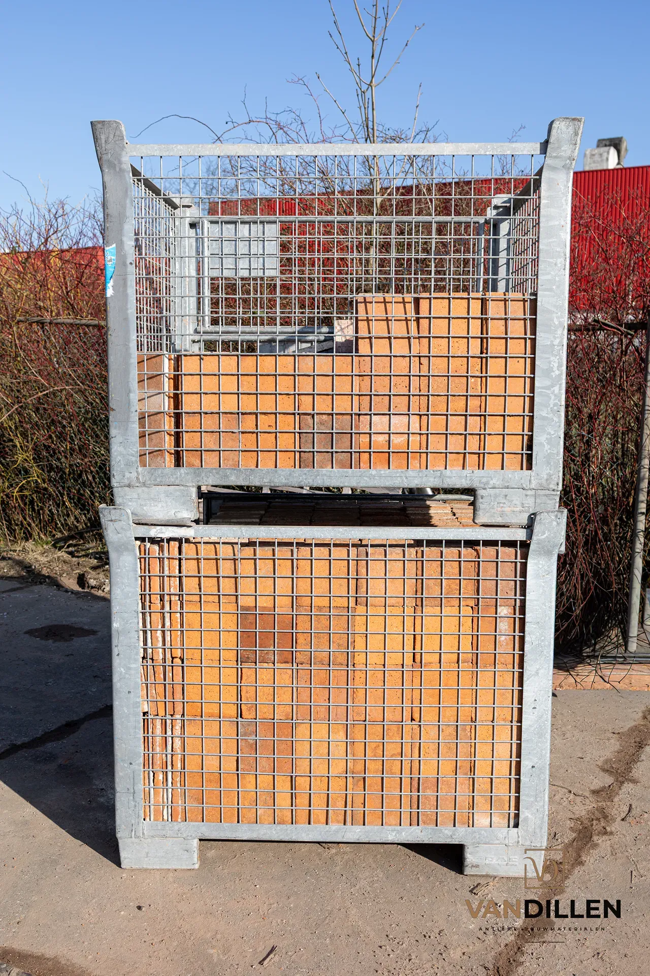 Carreaux de sol français anciens aux nuances claires, 16 x 16
