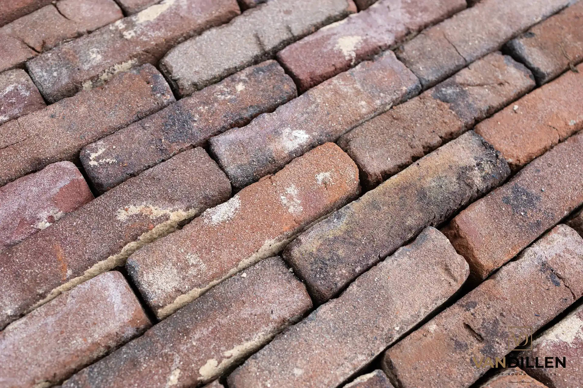 Oude Gebikte Vormbak Bakstenen Metselstenen Nieuwbouw Circulair Duurzaam