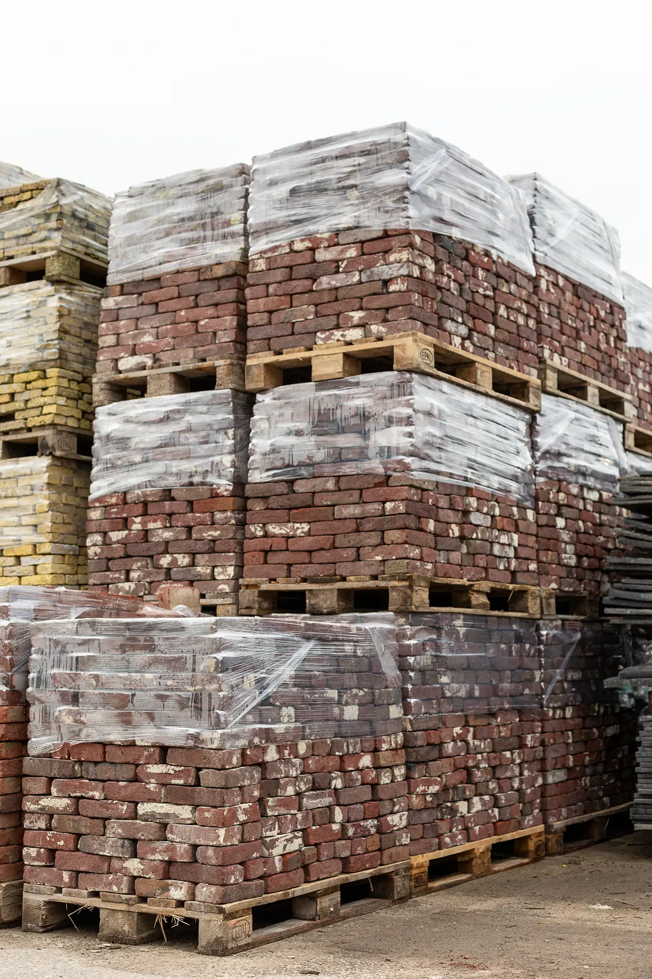 Old facing bricks