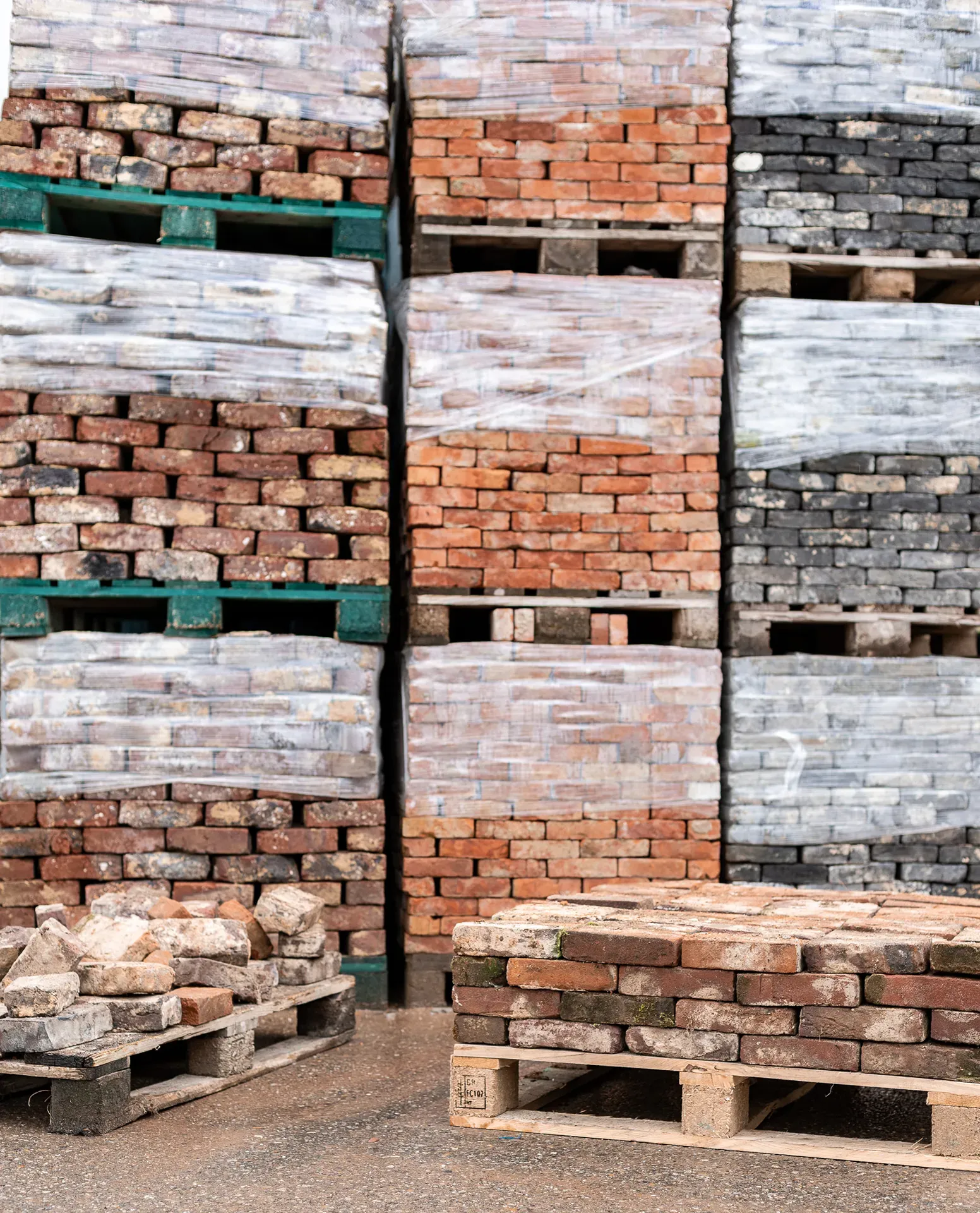 Old Masonry Bricks in Brabant