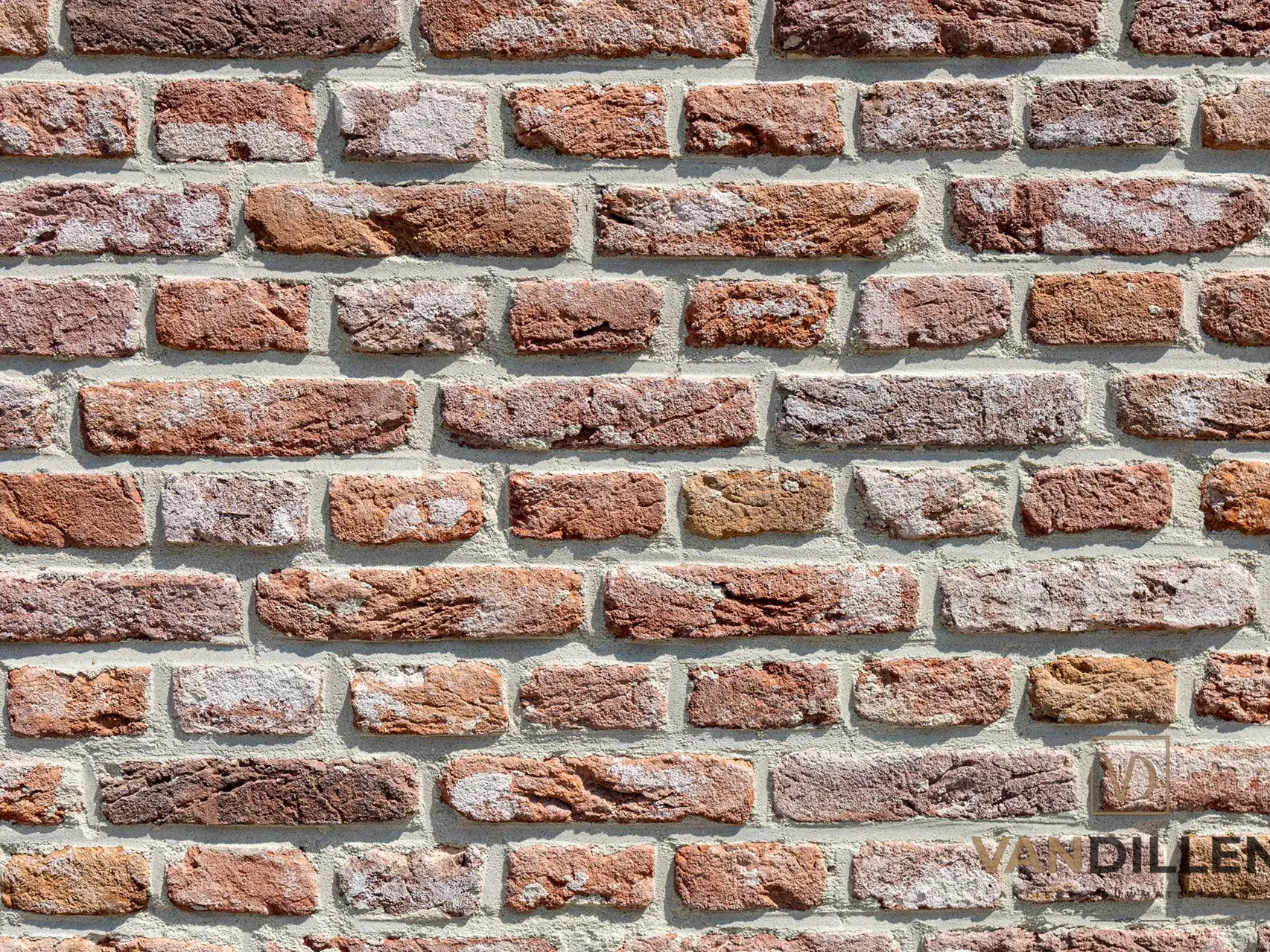 Old handmade masonry bricks