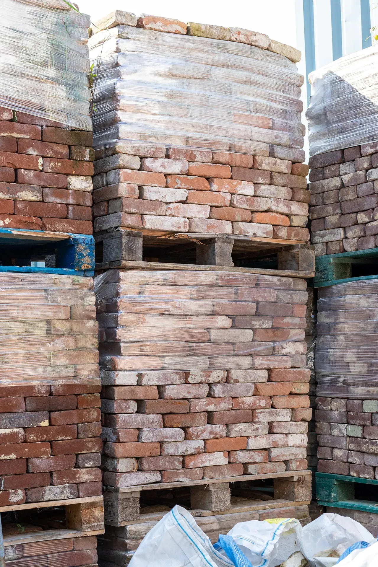 Old masonry bricks