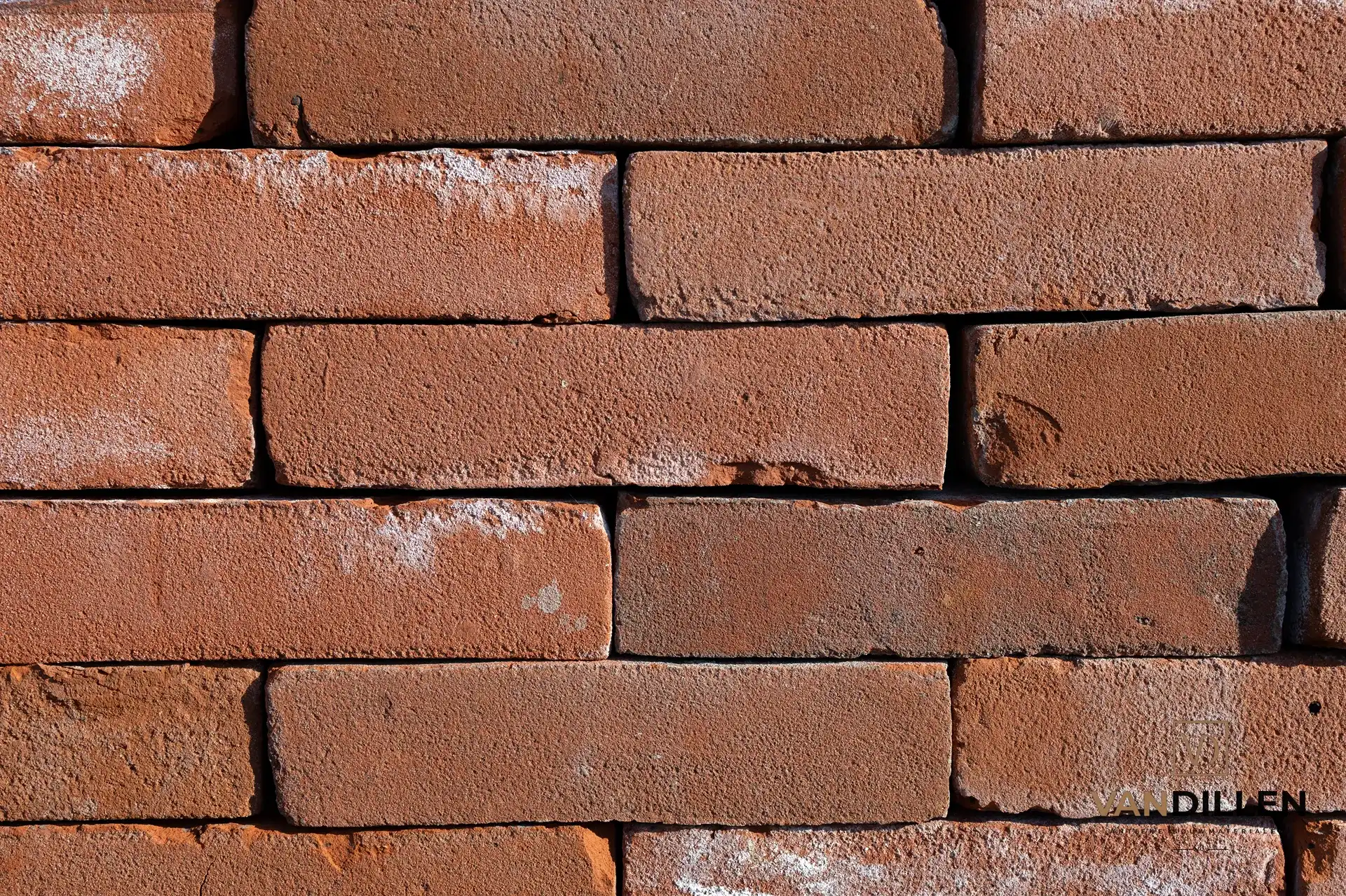 Oude Rode Bruine Oranje Bakstenen Waalformaat Jaren 20 30 40 50 60