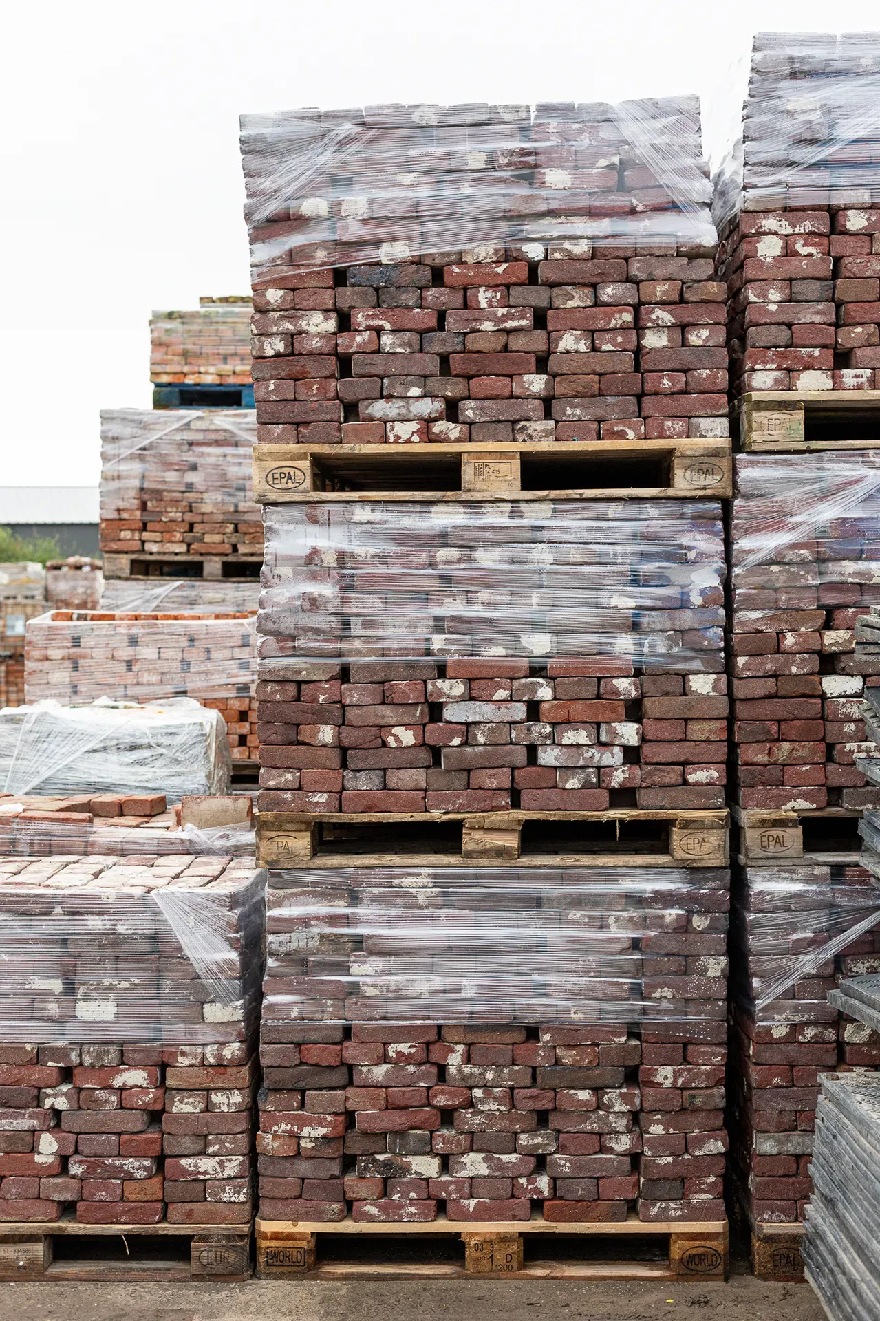 Old red bricks
