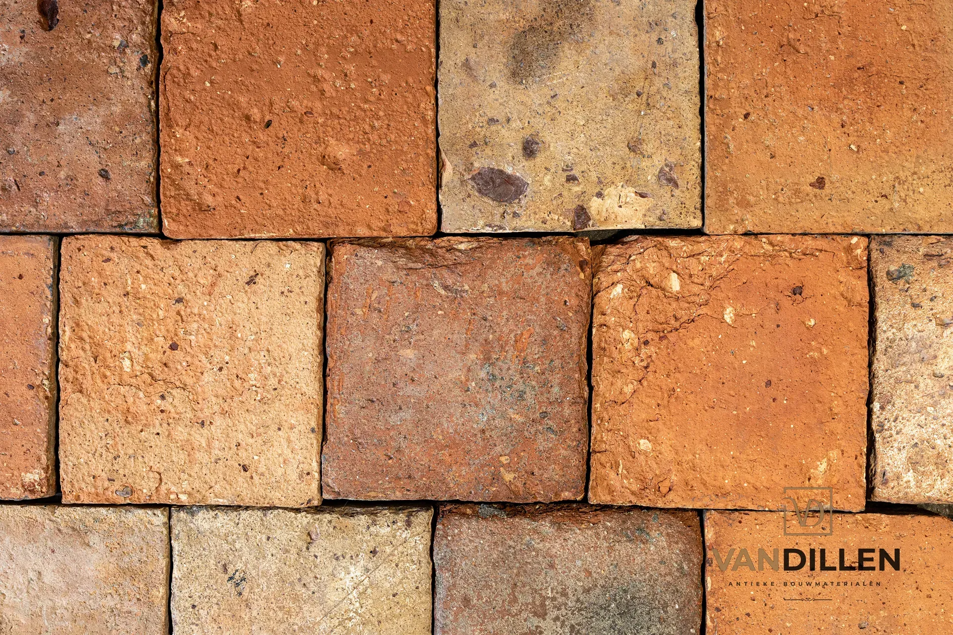 Carreaux de sol anciens, 16 x 16