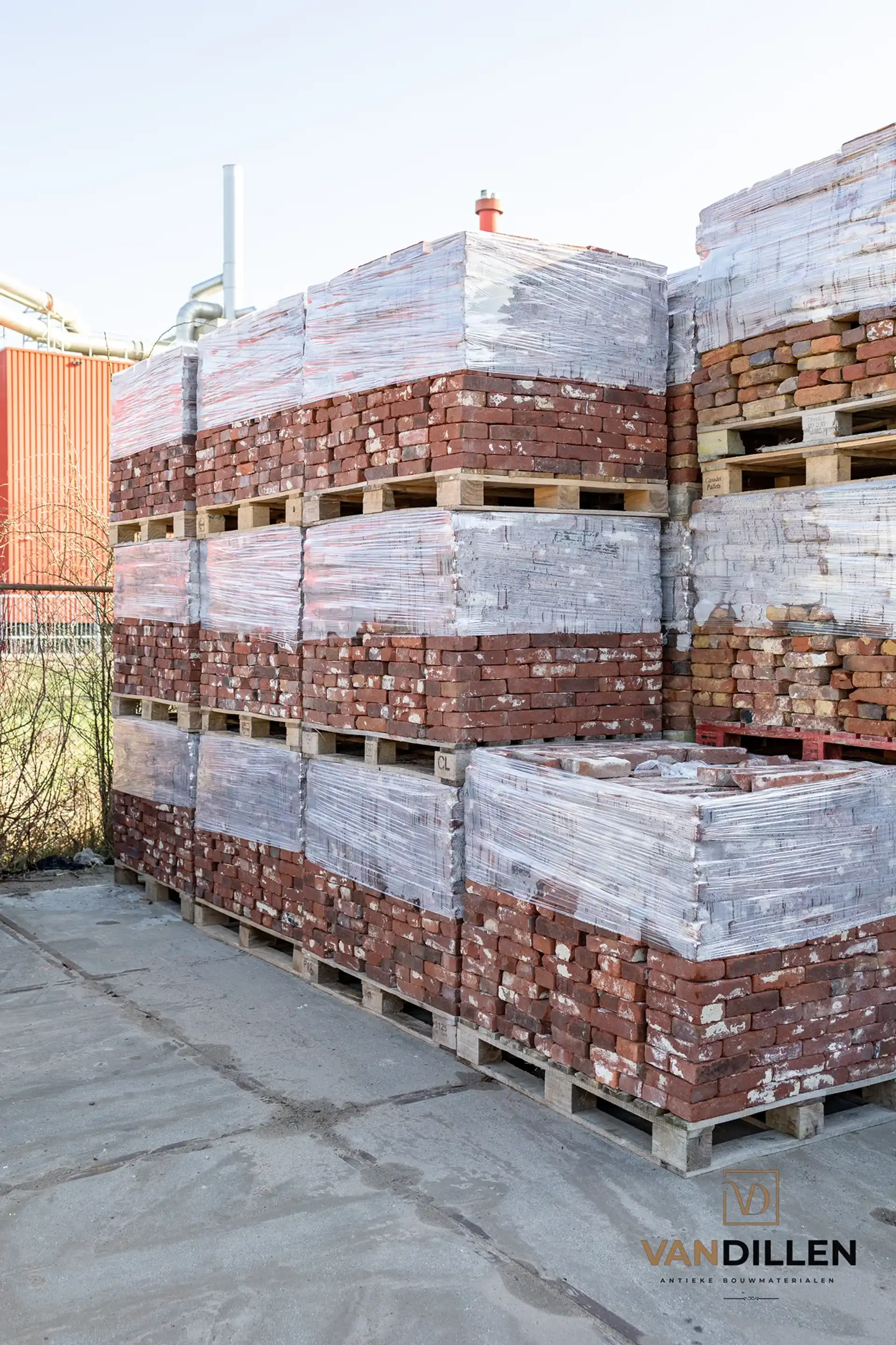 Partijen Antieke Oude Gebikte Vormbakstenen Kopen Goede Kwaliteit