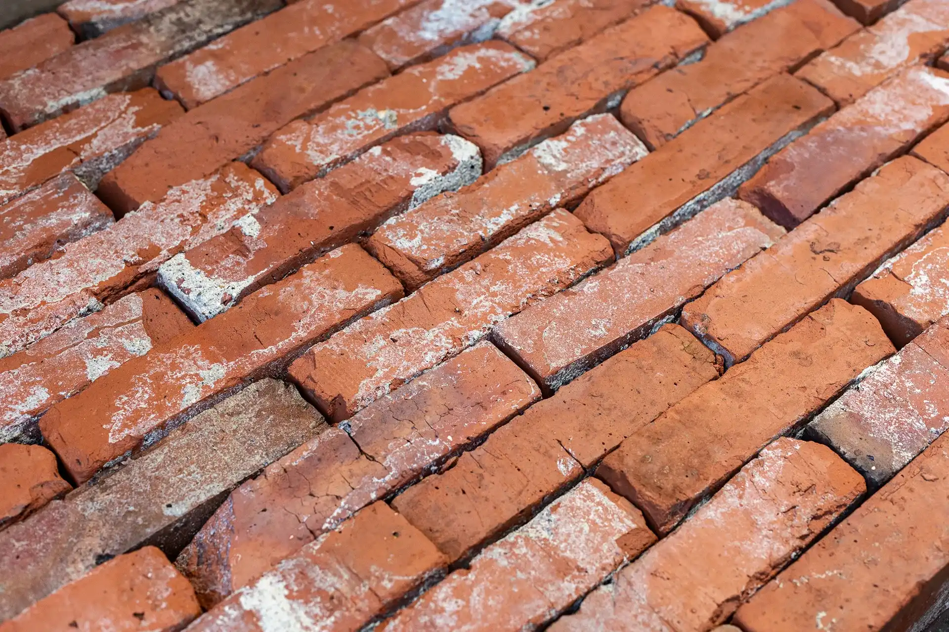Rood Oranje Gebikte Groninger Stenen