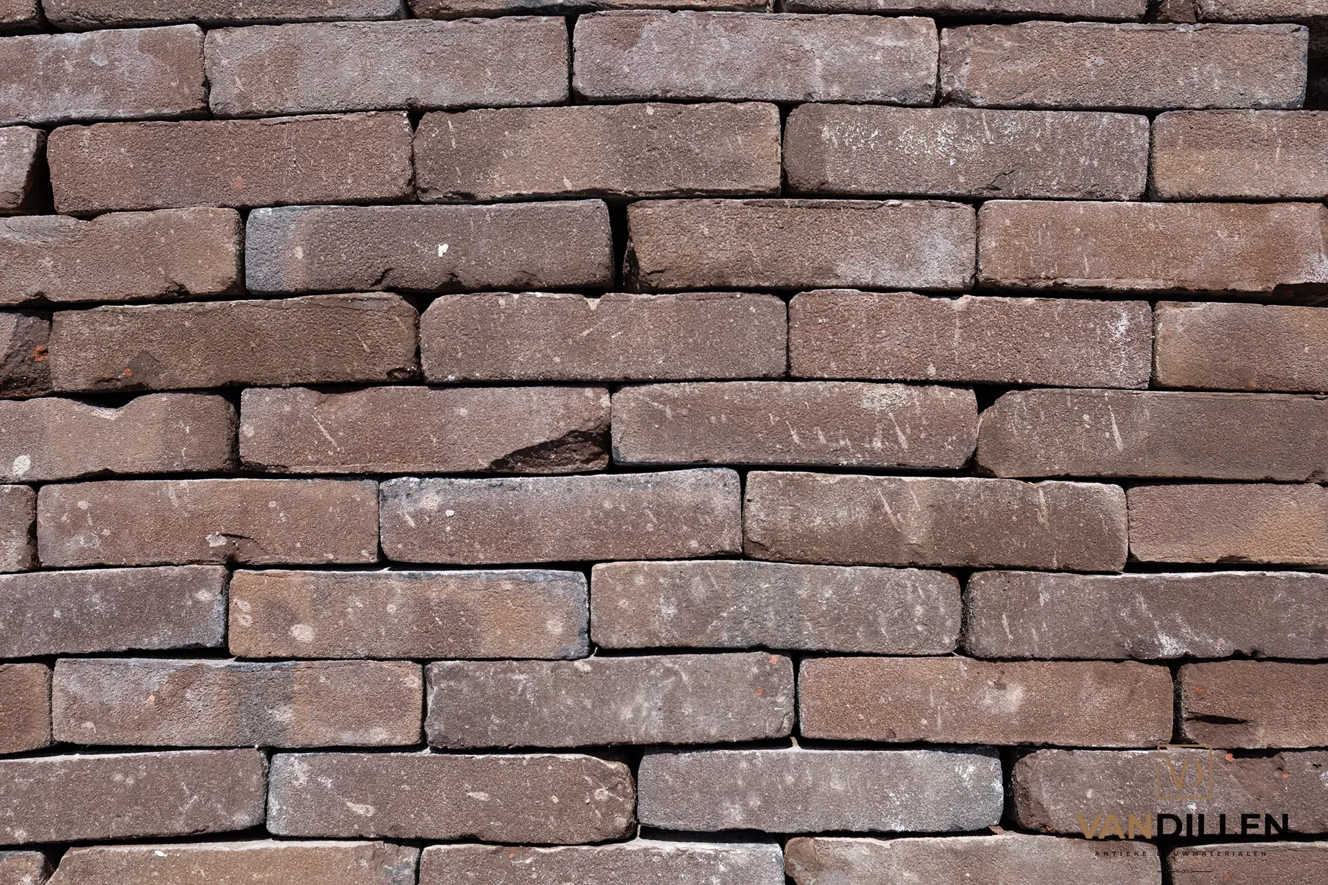 Sound dark purple-brown moulded bricks for restoration and repairs