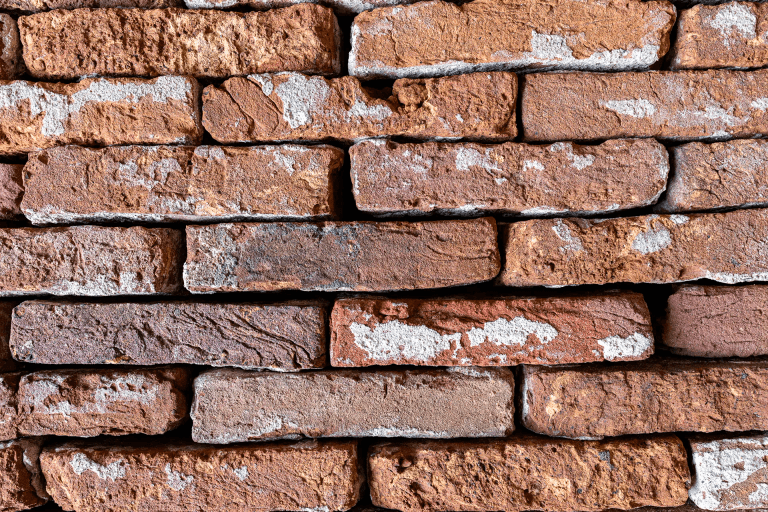 bruine rijnformaat stenen oud